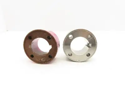 TB Woods 6SCH 1 3/8 Spacer Coupling Hub Sleeve 1-3/8" Keyed Bore Lot of 2
