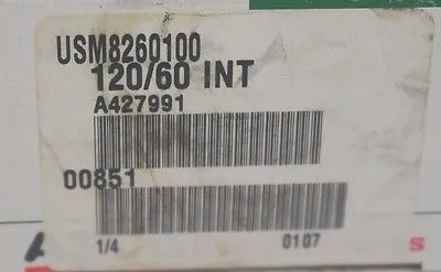 NEW ASCO USM8260100 120/60INT VALVE USM8260100