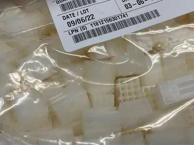 NEW MOLEX 1.57MM DIAMETER STANDARD .062" PIN AND SOCKET RECEPTACLE HOUSING