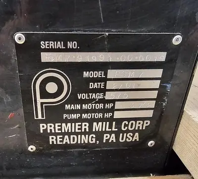 USED PREMIER MILL PSM 7
