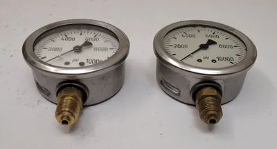 Wika 213.53 2.5 Pressure Gauge Tooling & Accessories, Gauges | Machinery Central (2)
