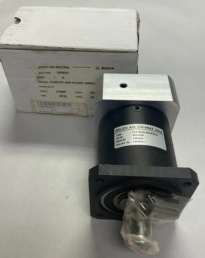 New | in-Stock RELEX AG PLE 80/90-20/OP2/LS Speed Reducers Ohio US | Surplus Asset Holdings #1247374