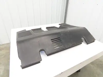 Yale Hood Plastic Cover Removed From ESC030FAN36TE094 Stand On Forklift