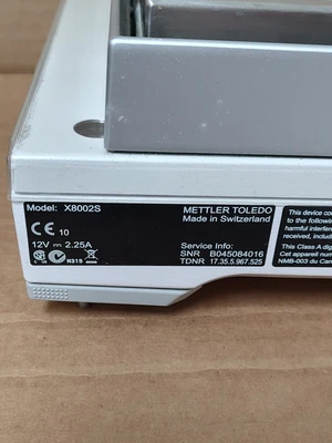 USED Mettler Toledo X8002S