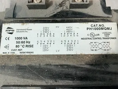 Used HAMMOND POWER SOLUTIONS INC. PH1000MQMJ Transformers Ohio US | HGR 24 #1478101