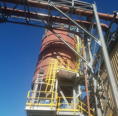 Biomass Bale Handling & Grinder System