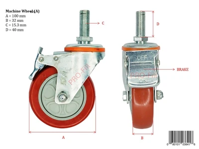 USED PRO-FILL INC MACHINE WHEEL A