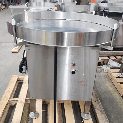 Stainless Steel Rotary Accumulation Table # 2566