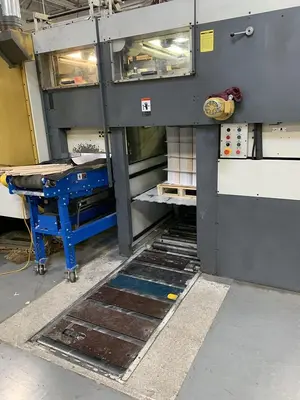 1992  Bobst SP 102 CER  Diecutter / Blanker