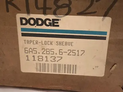 Used DODGE 6A5.2B5.6-2517 118137 Industrial Controls Ohio US | Surplus Asset Holdings #1242370