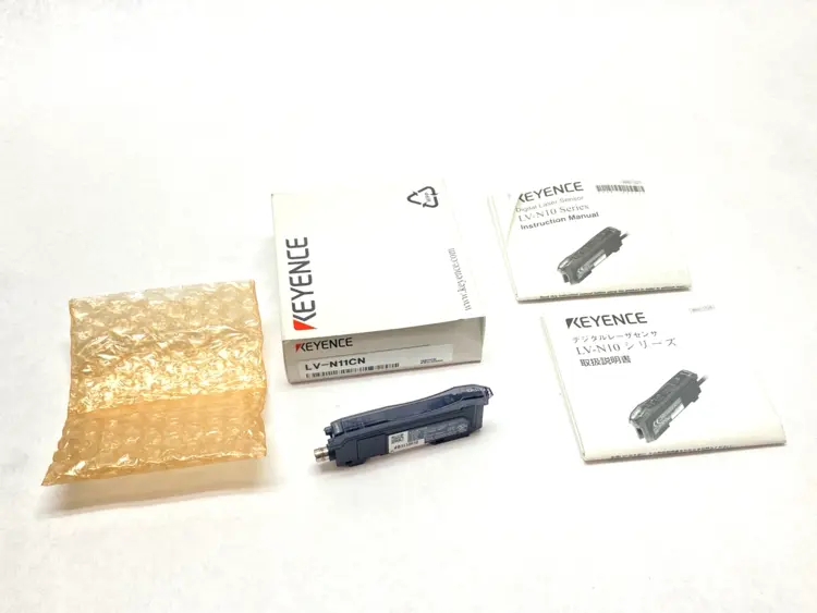 Used KEYENCE MULTI-PURPOSE DIGITAL LASER SENSOR AMPLIFIER M8 CONNECTOR. Photoelectric Sensors Michigan US | Maverick Industrial Sales #1092133