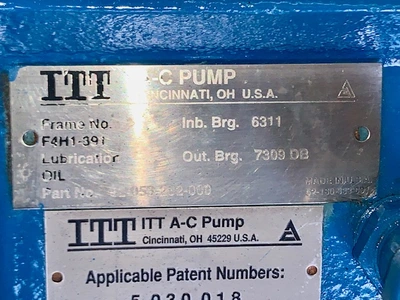 Used ALLIS CHALMERS 731 PLUS Centrifugal Pumps MX | MAQUINARIA PECUSA #1014575