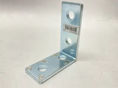 USED SUPERMAG 90-DEG STRUT BRACKET WITH MAGNETS 4-HOLE LOT OF 10