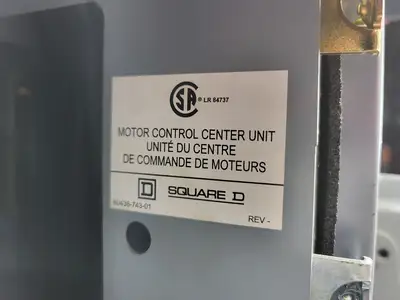 USED SQUARE D MODEL 6