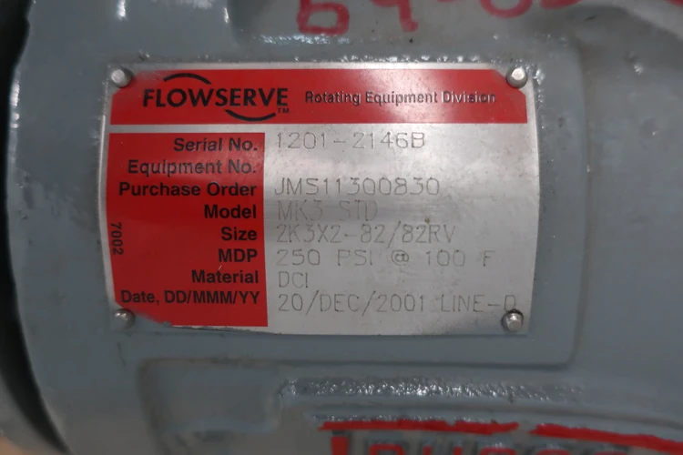 Used Durco Flowserve Mark III Centrifugal Pumps Minnesota US | Peak Machinery, Inc. #286395