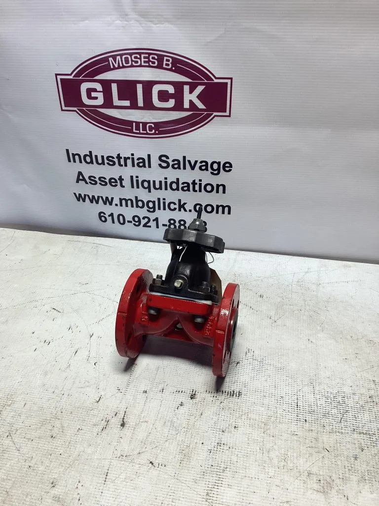 Hills McCanna 2″ Flanged Diaphragm Valve; 2509