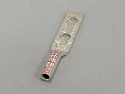 2 Hole Compression Lug 8 STR Red 21 (Box of 44)