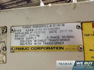 Used 2017 FANUC AD14MIB Robots Ohio US | HGR 24 #1404596