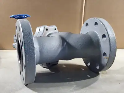 3" Class 300 Check Valve w/ Velan 3/4" Class 800 Gate Valve C-2054B-02TY