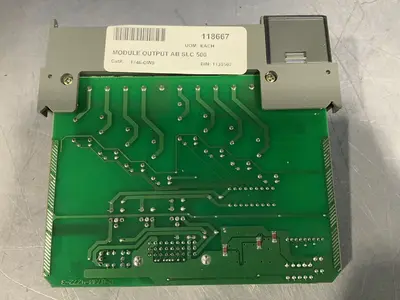 Used ALLENBRADLEY 1746OW8 PLC Input & Output Ohio US | HGR 24 #1507699