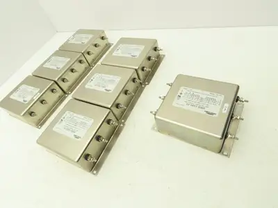 Densei-Lambda MBS-1320-33 Noise Filter 250V~20A Max TV2500~1MIN Lot of 7