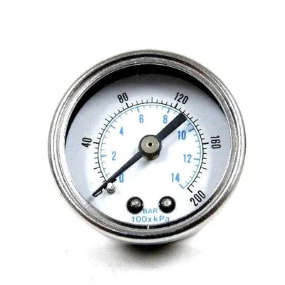 NEW LOT OF 3 UCI SAD1501-200 PRESSURE GAUGE SAD1501200 200 PSI 1 1/2" DIAL