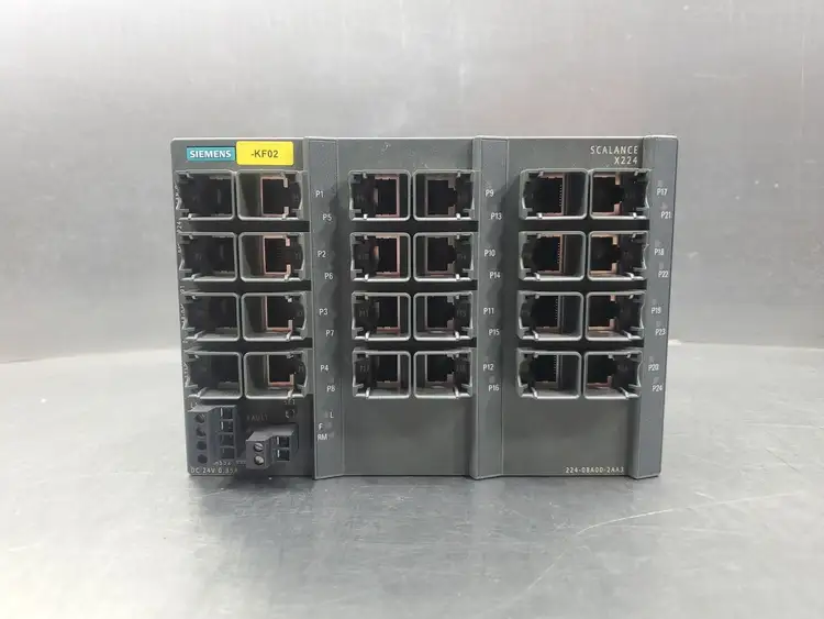 Used Siemens SCALANCE X224 Network Switches South Carolina US | Palmetto Automation #1159465