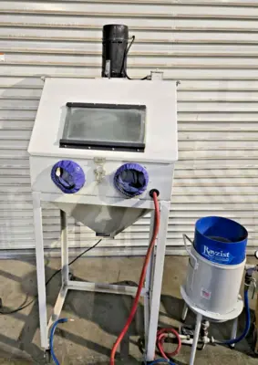 Sand Blast Cabinet With Dust Collector Abrasive Blast Cabinet USA