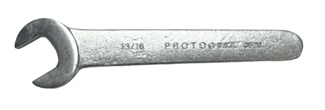 Proto 13/16" Thin Pattern Open End Service Wrench USA Made