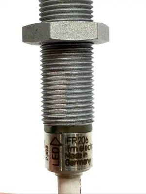 USED IFM INDUCTIVE PROXIMITY SENSOR M12 4MM FLUSH 2-WIRE
