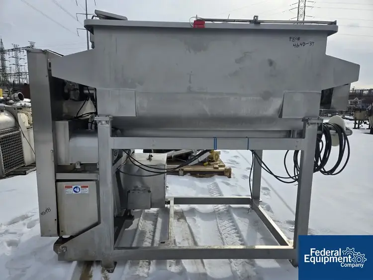 Used Weiler & Co, Inc. 35 Cu Ft Weiler Dual Paddle Mixer, Model M305A, S/S Ribbon Blenders Ohio US | Federal Equipment Company #127594