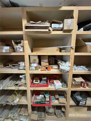 Contents of Hardware Room