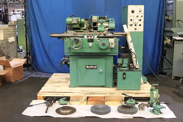 Used 1997 Myford MG12-HPM, 1997, FULL AUTO CYCLE, DUAL RATE PLUNGE Cylindrical Grinders Including Plain & Angle Head New Jersey US | Machinery Values #1166586