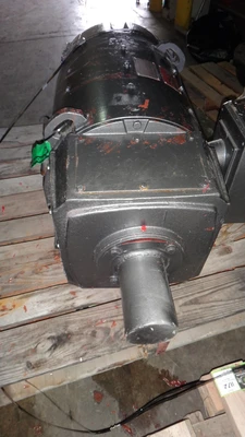 GE 60 hp, 850/2340 rpm, 500 volt DC motor