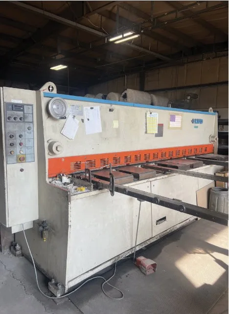 Used 1994 LVD HST-C 25/10 Power Squaring Shears (Inch) Illinois US | Revelation Machinery #402649