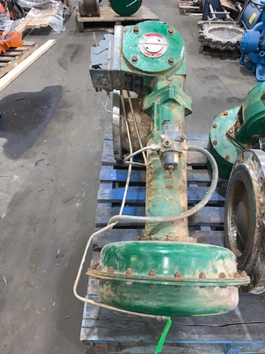 12" -150# Fisher V-Ball Control Valve Type V150, Stainless