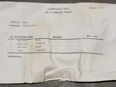 Used KOMATSU XB7317 Construction Equipment Parts British Columbia CA | Lenmark #281469