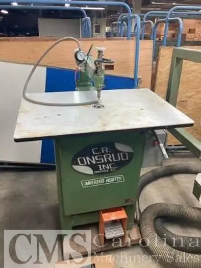 Used CR ONSRUD INVERTED ROUTER Pin Routers | CAROLINA MACHINERY SALES #421078