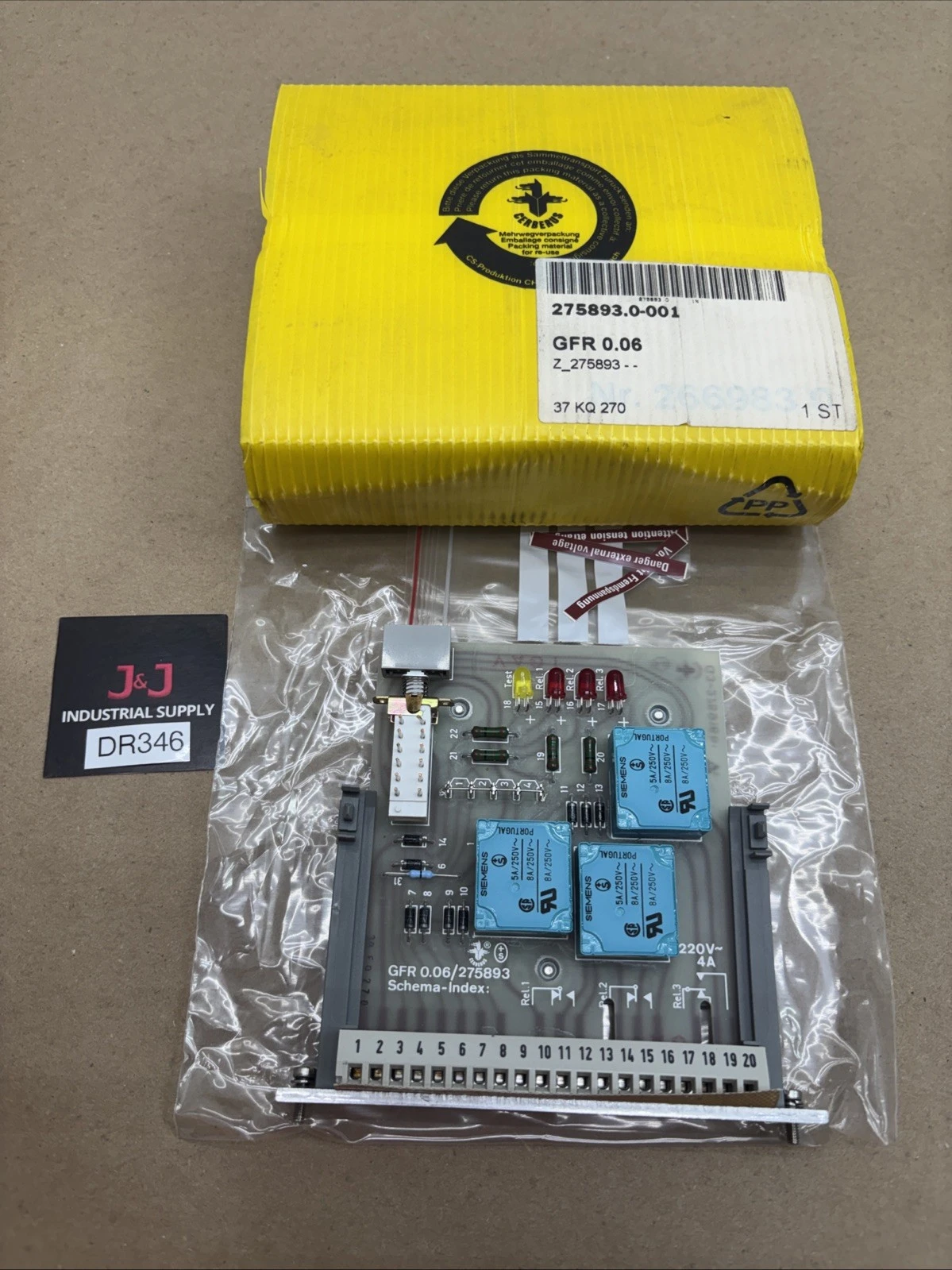 NEW Gamewell-EST/CERBERUS PYROTRONICS SIEMENS 30681-01 30681 / 275893