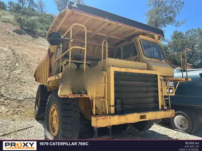 Used 1979 CATERPILLAR 769C Dump trucks California US | Proxy Equipment #1388951