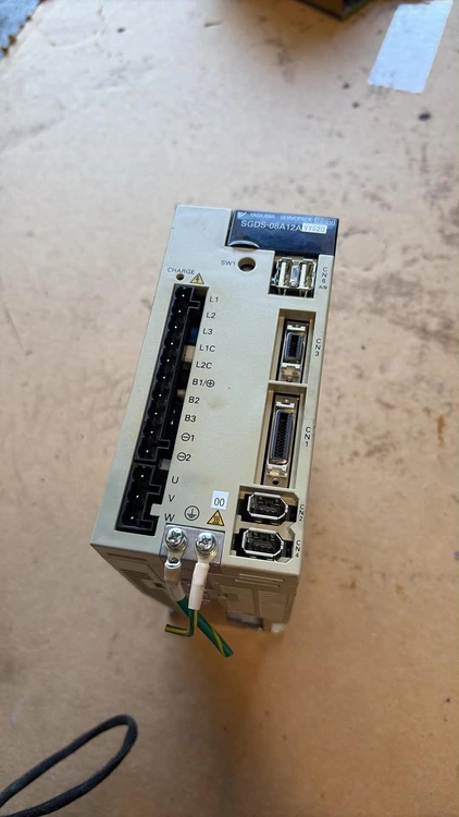 Used YASKAWA SGDS-08A12A Misc Electrical & Power Parts Connecticut US | Global Machine Brokers, LLC #1176463