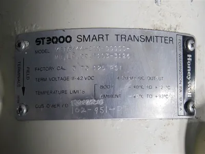 USED HONEYWELL YSTG644-E1G-00000-MB,LP,CR,F1C3-3126