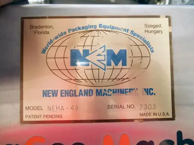 USED NEW ENGLAND MACHINERY NEHA-48 & H/E-40