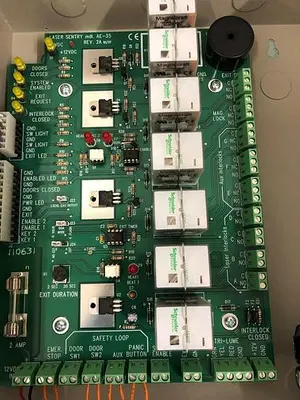 ROCKWELL LASER INDUSTRIES AE-35 LASER SENTRY ACCESS MONITORING DEVICE