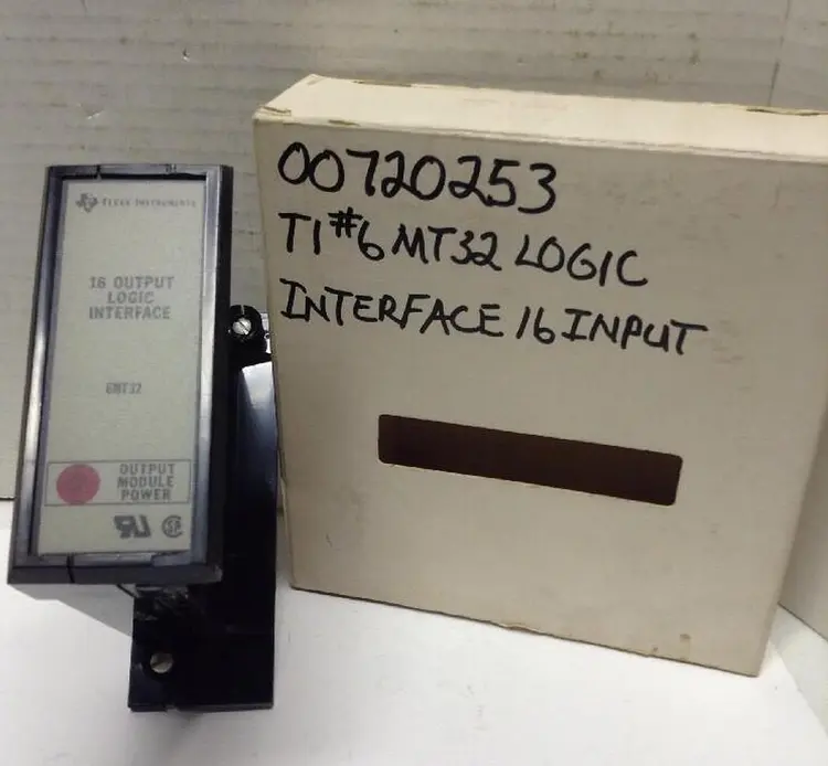 New | in-Stock TEXAS INSTRUMENTS 6MT32 Input / Output Modules | Surplus Asset Holdings #1205977