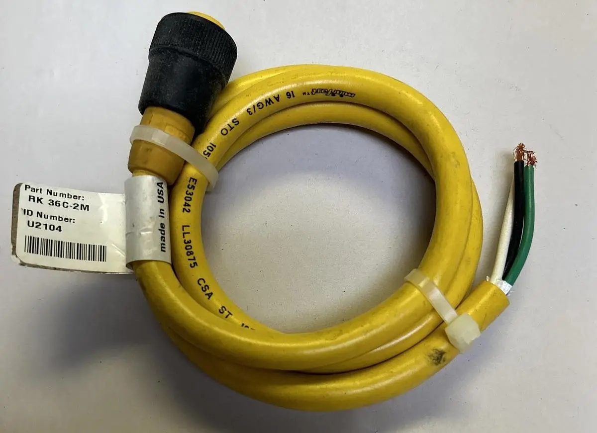 New | in-Stock TURCK RK36C-2M Cable & Wire Ohio US | Surplus Asset Holdings #1245216