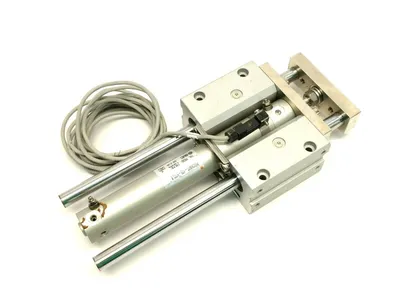 MGCMB20-125-H7CLS | SMC  Compact Externally Guided Cylinder 20mm Bore 125mm Stroke - Used