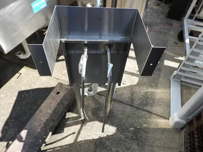 Used Falcon Restaurant Supply Used Small Stainless Steel Hand Washing Sink with Faucet - SS35 Hand Washing and Sanitizing Illinois US | Falcon Restaurant Supply #1376600