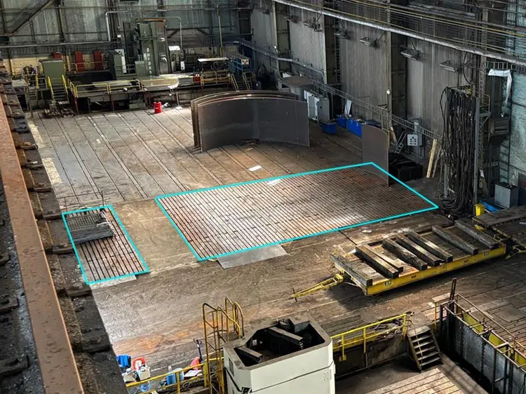 Used T-SLOT TABLE 5000 X 2300 MM Tables, Floor & Layout Plates BE | Apt International N.V #366448