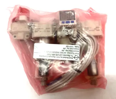 AC20C-N02CE3-V1-ZA-B | SMC  Modular Air Filter and Regulator Unit w/ Lockout - New